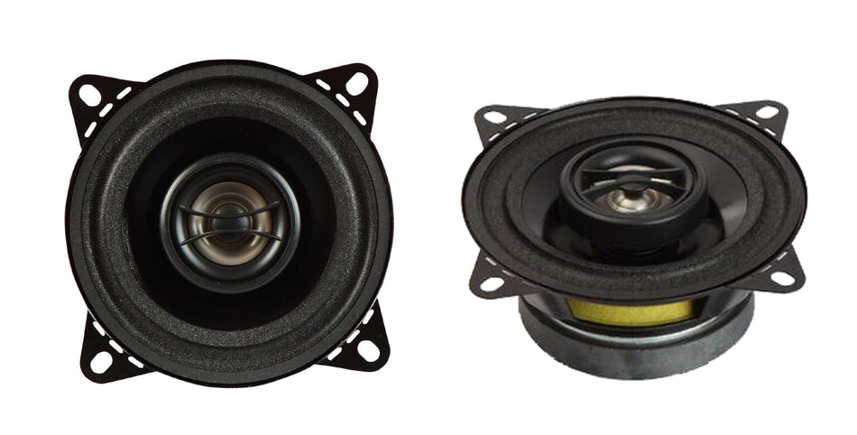 Alpine SXV-1025E - 4" 10cm 180W 2 Way Full Range Factory Replacement Door Dash Coaxial Speakers