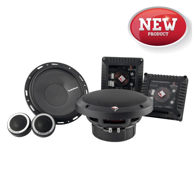 Rockford Fosgate T1650-S - 6.5" Power Series 120W 2-Way Component Speaker System