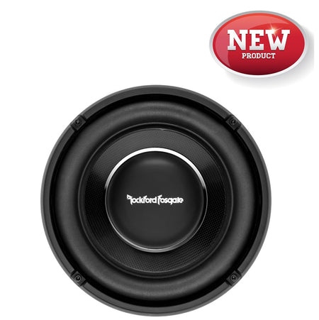 Rockford Fosgate T1S1-10 10" Slim Power T1 Single 1-Ohm Subwoofer