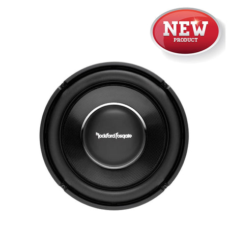 Rockford Fosgate T1S1-12 12" Slim Power T1 Single 1-Ohm Subwoofer