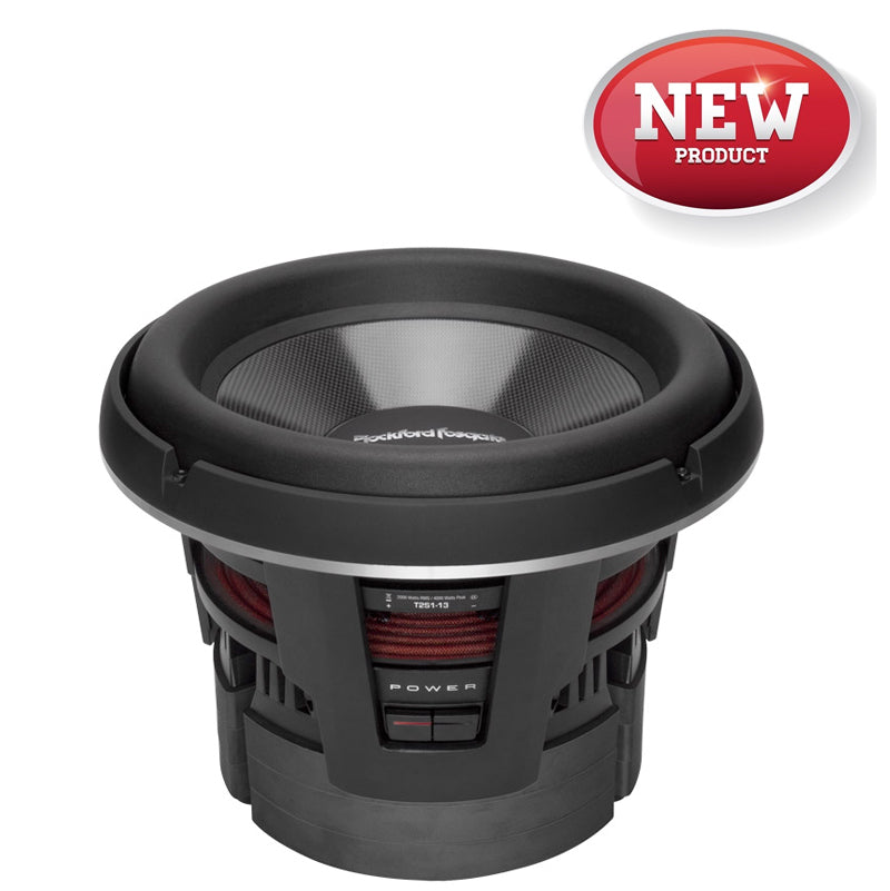  Rockford Fosgate T2S1-13 13" Power T2 Single 1-Ohm Subwoofer