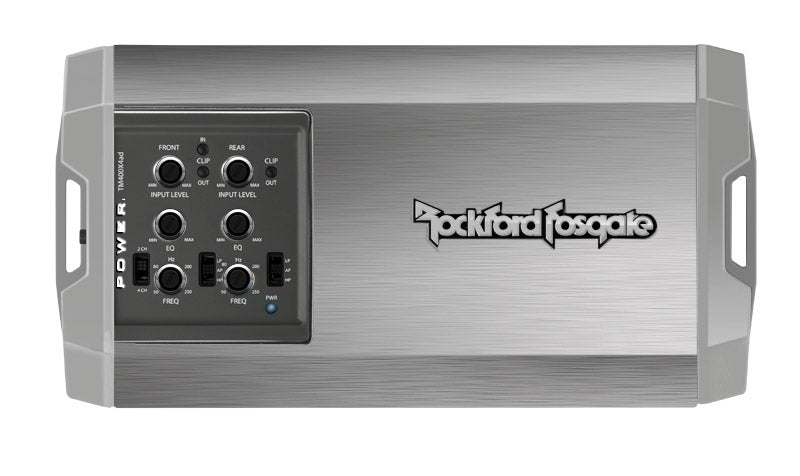 Rockford Fosgate TM400X4ad Power Marine 400 Watt Class-ad 4-Channel Amplifier