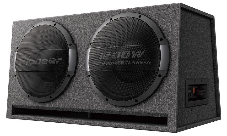 Pioneer TS-WX1220AH (2 x 30cm) Bass Reflex Subwoofers With Built-In Amplifier