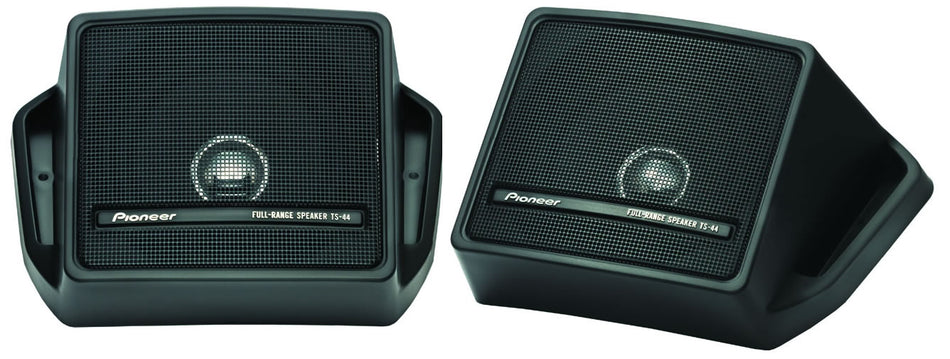 Pioneer TS-44 Full Range Surface Mount Car Van Motorhome Boat Shelf Speakers