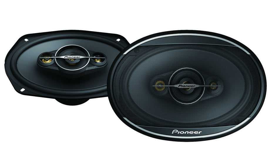 Pioneer TS-A6961F - 6" x 9" 450W 4 Way Coaxial Car Door Shelf Speakers