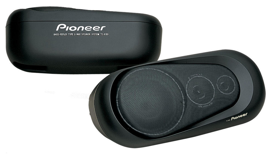 Pioneer TS-X150 3-Way Coaxial Speakers 60W Car Van Surface Mount Shelf Speakers