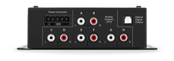 JL Audio TWK-88 System Tuning DSP controlled by TüN software 8-ch. Analog & Digital Inputs / 8-ch. Analog Outputs