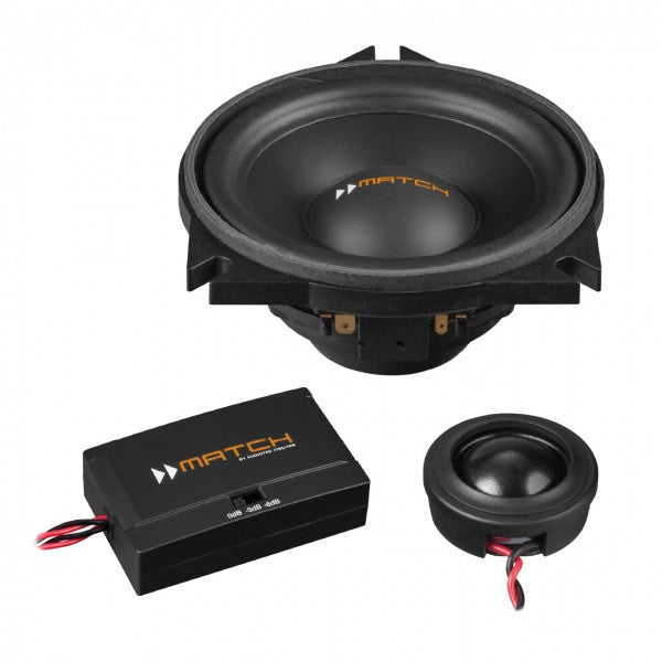 MATCH UP C42BMW-FRT.3 240W 2-Way 4” Component Speaker System for BMW Vehicles