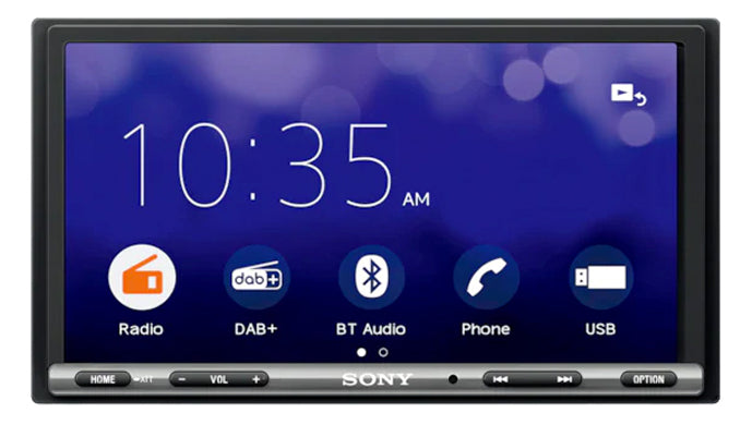 Sony XAV-3550D 6.95" Double DIN Bluetooth DAB Media Receiver with WebLink Cast