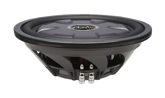 PowerBass XL-1240T Thin Shallow Mount 12” 800W Single 4-Ohm Subwoofer