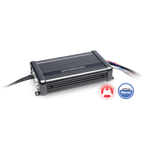 PowerBass XL-2305MX 2 Channel 600W RMS Class D Full Range PowerSport Marine Amplifier