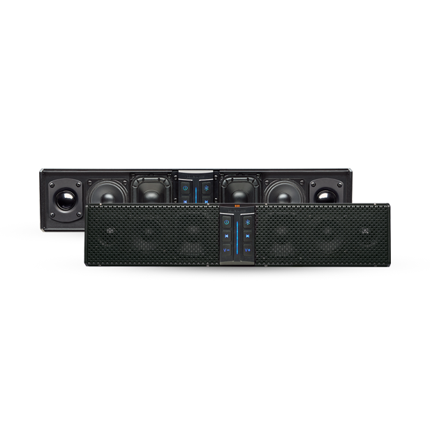 PowerBass XL-650 1000W 6 Speaker Amplified Power Sports Sound Bar