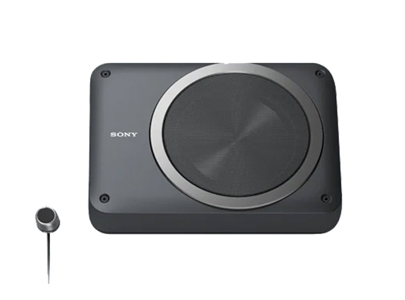 Sony XS-AW8 8” 160W Compact Under Seat Active Subwoofer with Built-in Amplifier