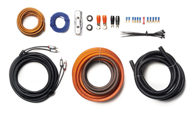 PowerBass XWK-40 4AWG Xtreme Amplifier OFC Wiring Kit