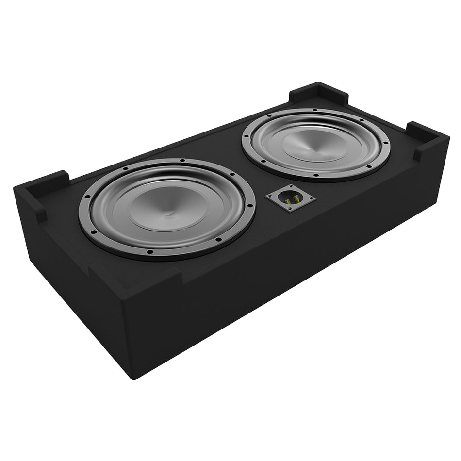 Phoenix Gold Z Series ZX210PBS Dual 10” 700W Slim Passive Sealed Subwoofer Enclosure